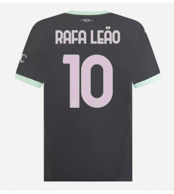 AC Milan Rafael Leao #10 Tercera Equipación 2024-25 Manga Corta